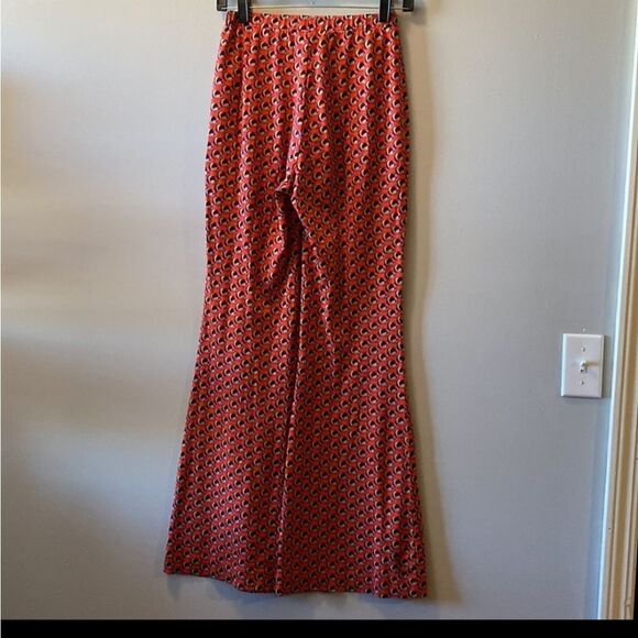 DIANE VON FURSTENBERG Abstract-foulard Flared Trousers - Picture 7 of 10